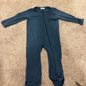 Kyte Baby Romper in Steel 3-6 month